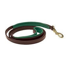 Load image into Gallery viewer, Skinny Padded Leather Dog Leash