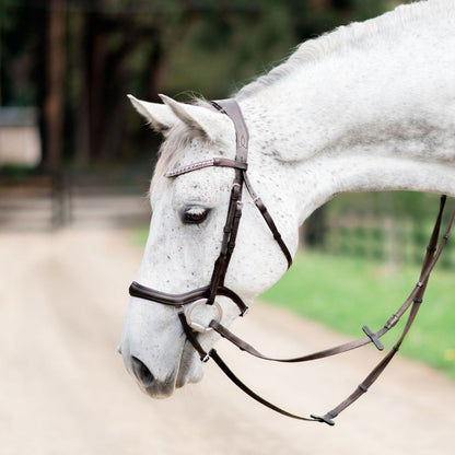 Mila Italian Leather Bridle (No reins)