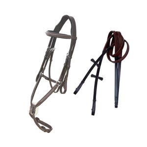 Fancy Stitch Padded Grackle Bridle