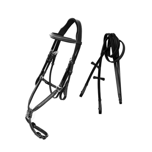 Fancy Stitch Padded Grackle Bridle