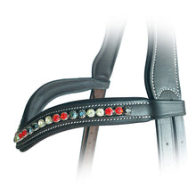 Load image into Gallery viewer, Black/Hyacinth/Jonquil Crystal Browband