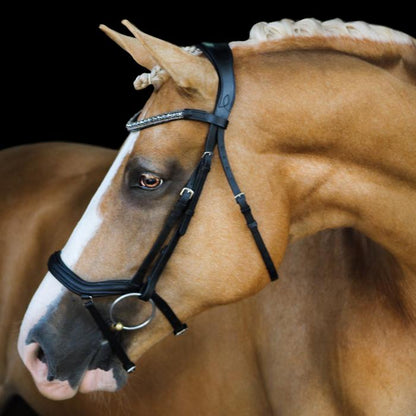 Mila Italian Leather Bridle (No reins)