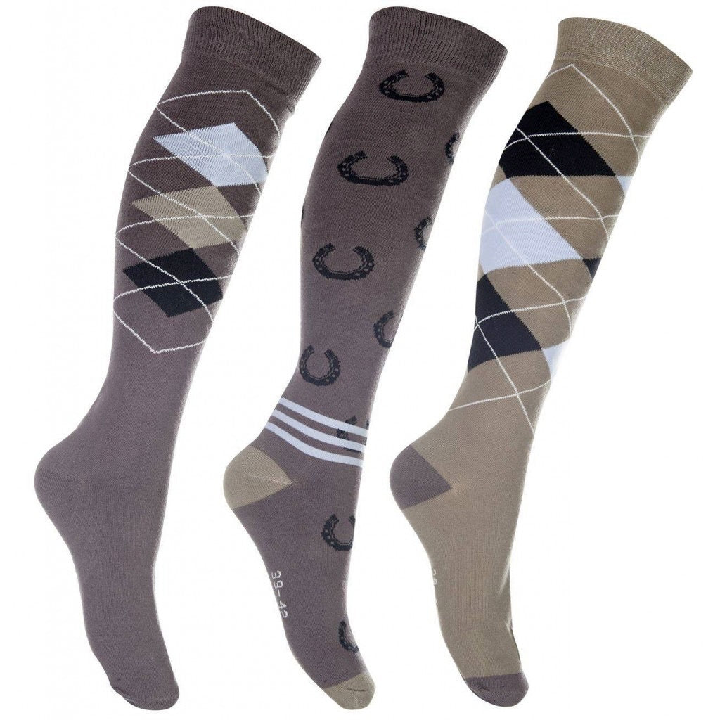 Cardiff Riding Socks - 3 Pack