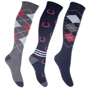 Cardiff Riding Socks - 3 Pack