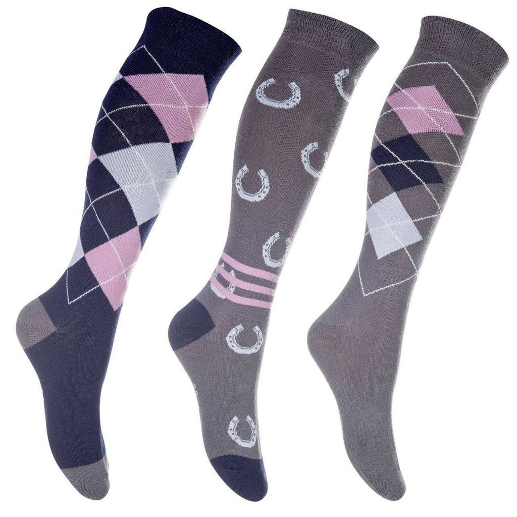 Cardiff Riding Socks - 3 Pack