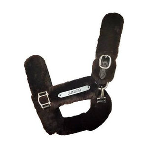 Sheepskin Shipping Halter w/plate