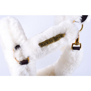 Sheepskin Shipping Halter w/plate