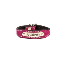 Load image into Gallery viewer, Suede Bracelet with plate