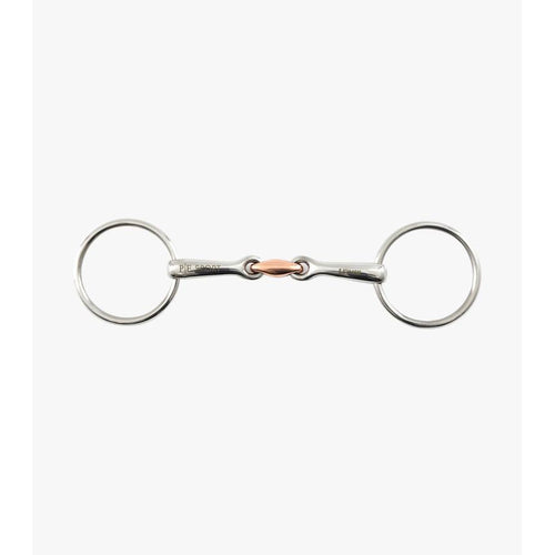 Loose Ring Snaffle with Copper Lozenge