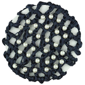 Pearl Encrusted Hair Net-Hamag-Tacklet