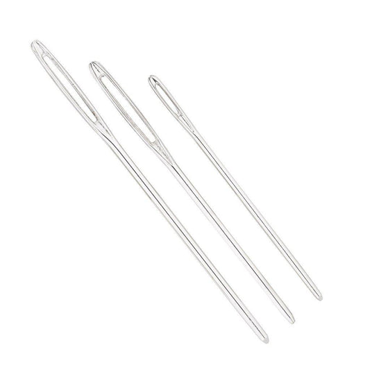 NTR Stainless Steel Plaiting Needles-Nags to Riches Equestrian-Tacklet