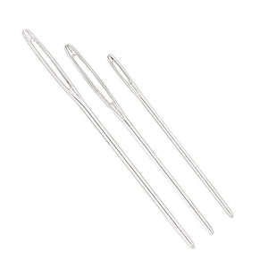NTR Stainless Steel Plaiting Needles-Nags to Riches Equestrian-Tacklet