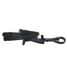 Load image into Gallery viewer, Leather &amp; Rubber Grip Reins (Flat)