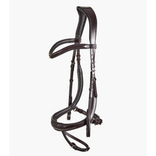 Load image into Gallery viewer, Savuto Anatomic Bridle with Crank Noseband &amp; Flash (No reins)