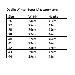 Dublin Winter Boots