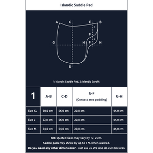Design your own E.A Mattes Islandic Eurofit Saddle Pad