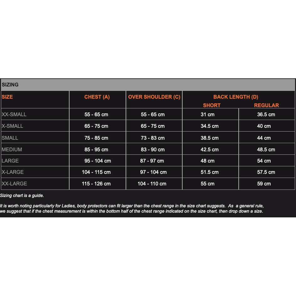 VIPA II (Level 2) Body Protector - Drivers and Passengers only