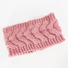Load image into Gallery viewer, Rose Women&#39;s knitted headband ear warmer