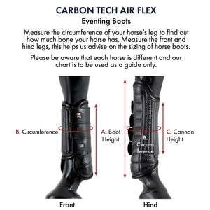 Carbon Tech Air Flex Eventing Boots - Hind