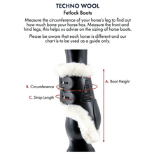 Load image into Gallery viewer, Techno Wool Fetlock Boots