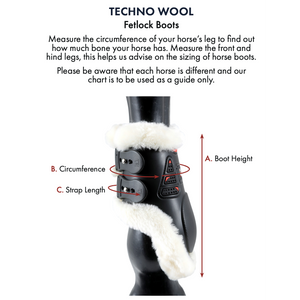Techno Wool Fetlock Boots