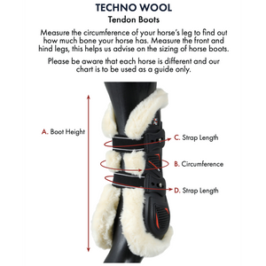 Techno Wool Tendon Boots