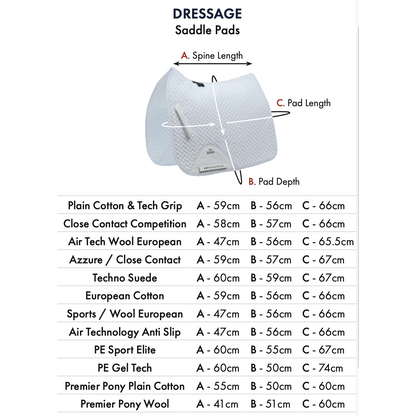 Close Contact Airtechnology Anti-Slip Dressage Square