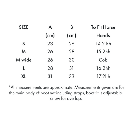 Carbon Air-Tech Single Locking Brushing Boots