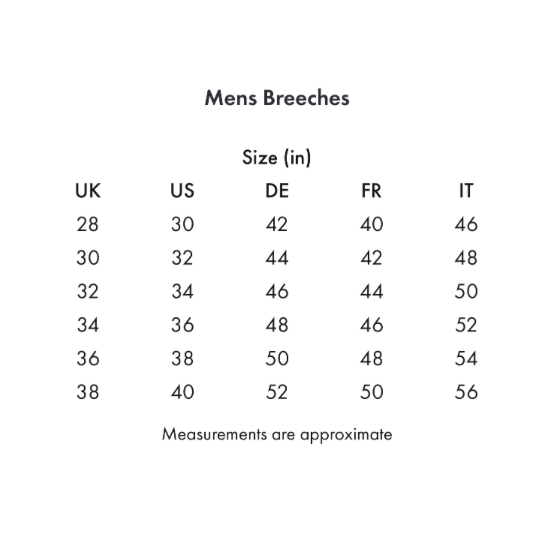 Barusso Men's Gel Knee Breeches