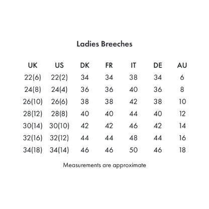 Aradina Ladies Full Seat Gel Competition Riding Breeches