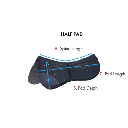 Tech Grip Pro Anti-Slip Correctional Saddle Pad