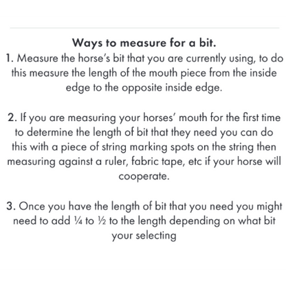 Loose Ring Waterford Bit