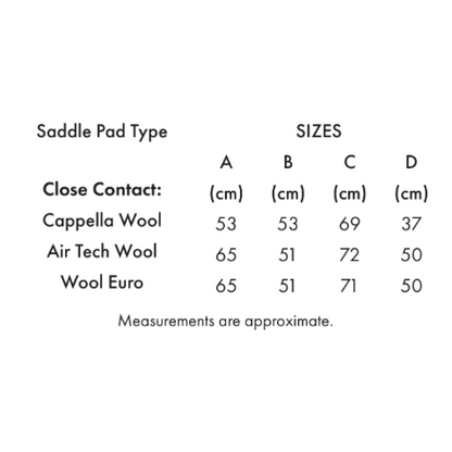 Capella Close Contact Merino Wool GP/Jump Square