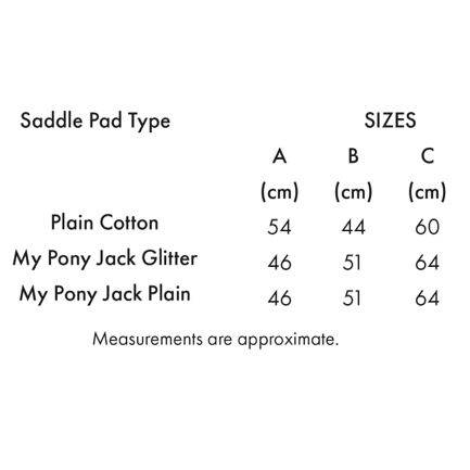 Pony Plain Cotton GP/Jump Square
