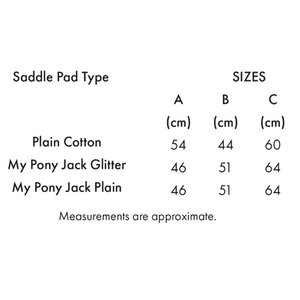 Pony Plain Cotton GP/Jump Square