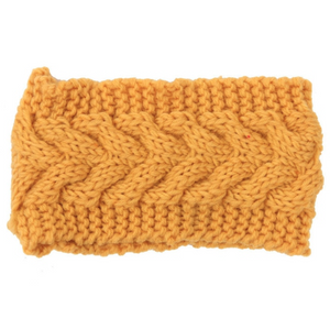 Women's knitted headband ear warmer-Over-Trot-Tacklet