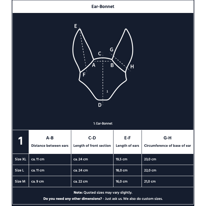 Design your own E.A Mattes Ear Bonnet