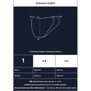 Design your own E.A Mattes Endurance Western Pad