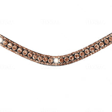 Load image into Gallery viewer, Rose Gold Crystal Browband