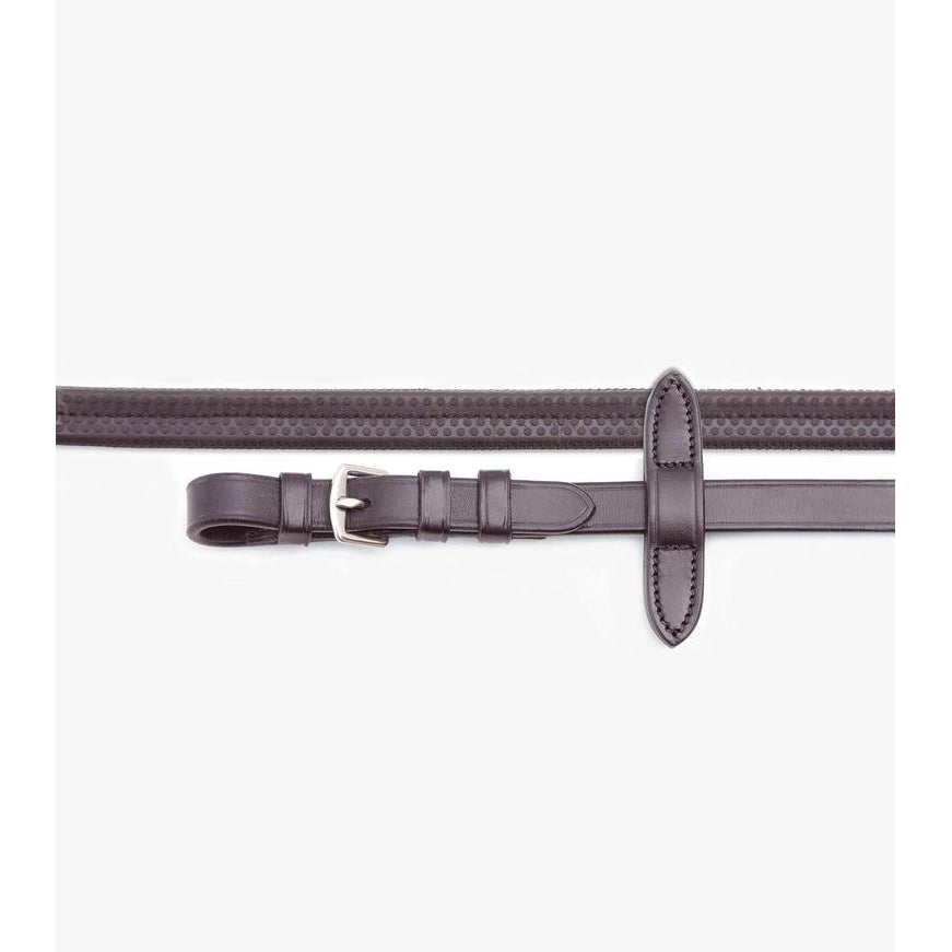 Stefano Rubber Reins - Full Size (54")