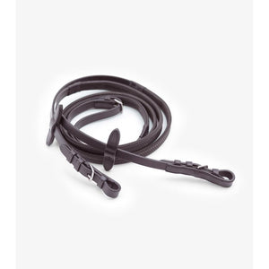Stefano Rubber Reins - Full Size (54")