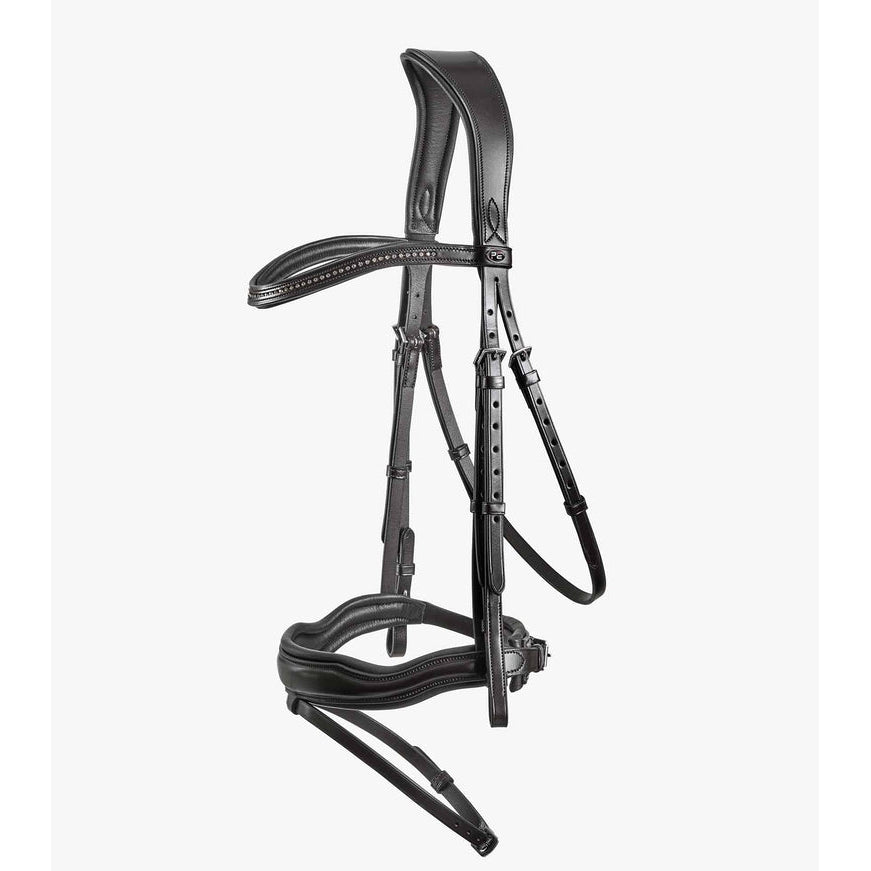 Stellazio Anatomic Snaffle Bridle with Flash (No reins)