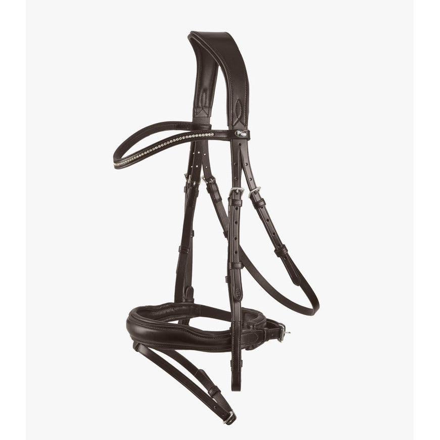 Stellazio Anatomic Snaffle Bridle with Flash (No reins)