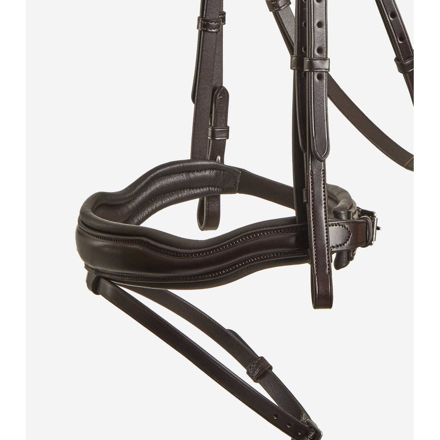 Stellazio Anatomic Snaffle Bridle with Flash (No reins)