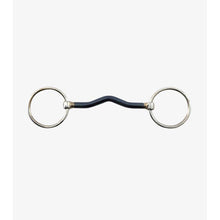 Load image into Gallery viewer, Blue Sweet Iron Loose Ring Mullen Mouth Snaffle