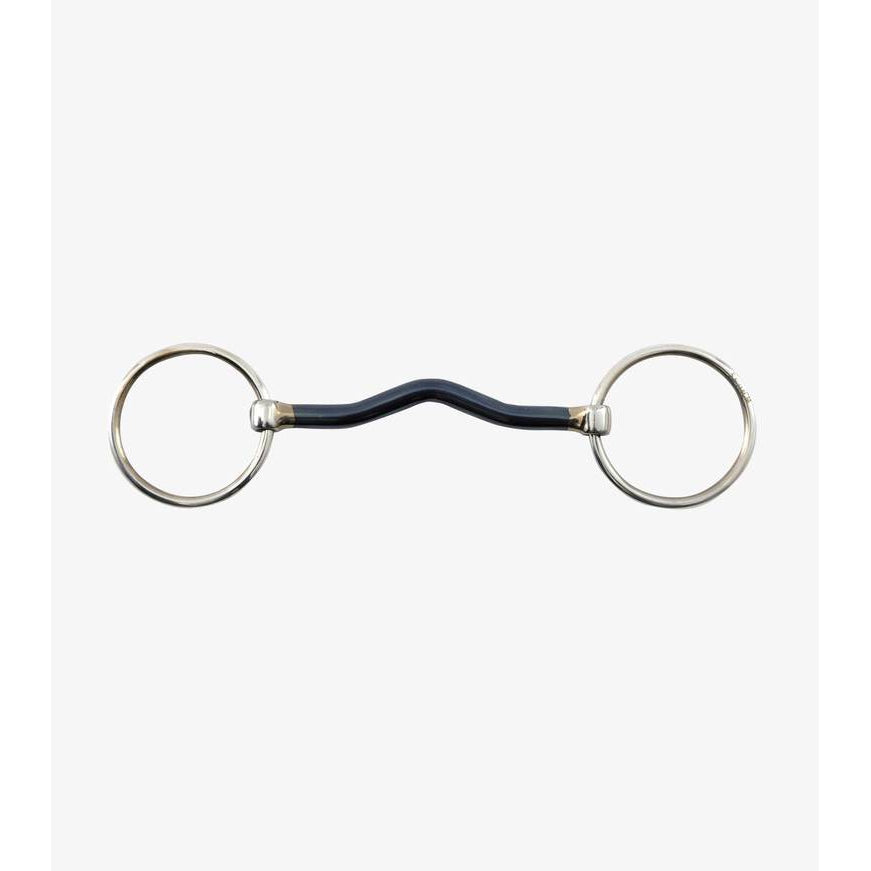 Blue Sweet Iron Loose Ring Mullen Mouth Snaffle