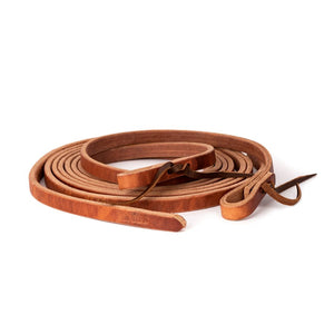 7' 6" Tie End 1/2" Harness Leather Western Reins