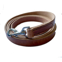 Load image into Gallery viewer, Ranch Leather Lead with stainless steel snap