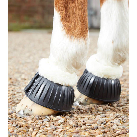 Techno Wool Rubber Bell Over Reach Boots