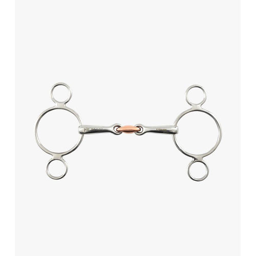 Two Ring Gag with Copper Lozenge